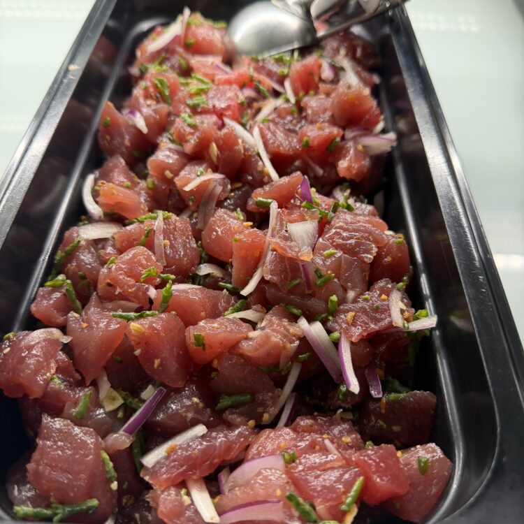 Garlic Truffle Ahi Poke